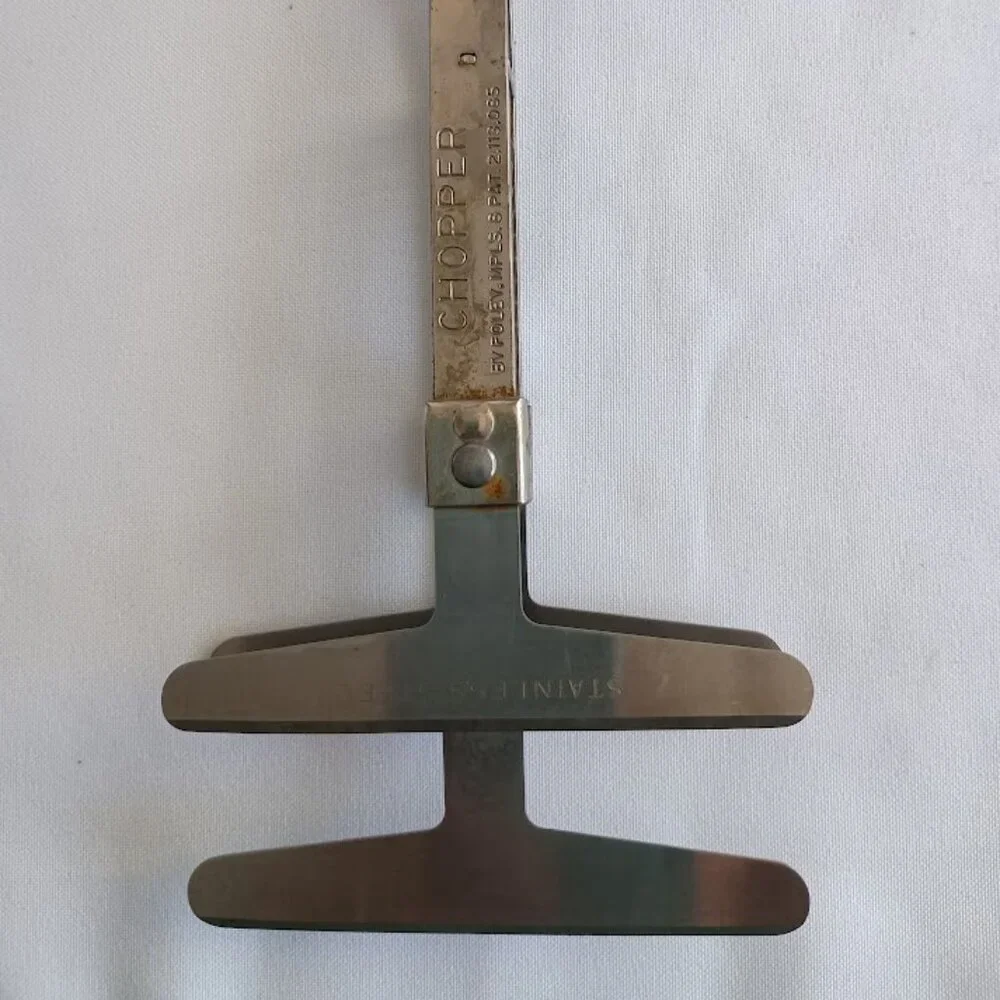 Vintage Foley Food Chopper with Wooden Handle
